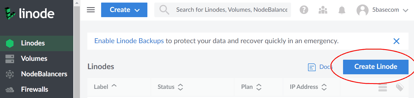 linode vps